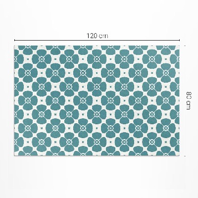 Pvc teppich Florales Kachelmuster