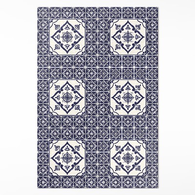 Pvc teppich Dekorative Fliesen im portugiesischen Stil