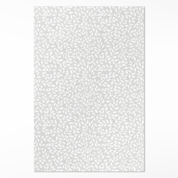 Teppich pvc Feine Zweige Boho-Stil zart