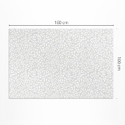 Teppich pvc Feine Zweige Boho-Stil zart