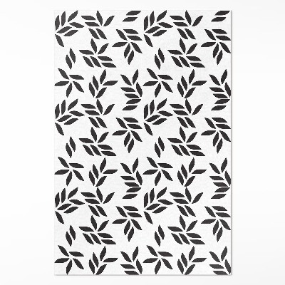 Vinyl teppich Minimalistisches Blattmuster