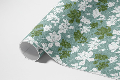 Teppich auf pvc Subtiles florales Muster