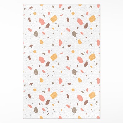 Teppich auf pvc Pastell steinzeug steinfliese