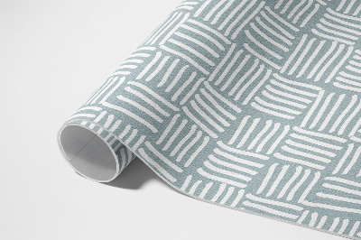 Pvc teppich Boho kariertes minimalistisches Muster