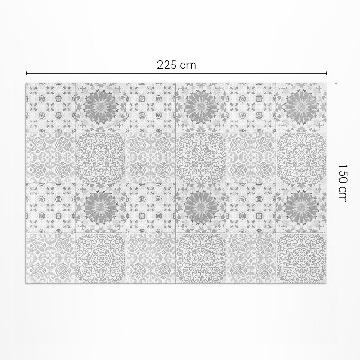 Vinyl teppich Ornamentale Fliesen modisches Mosaik