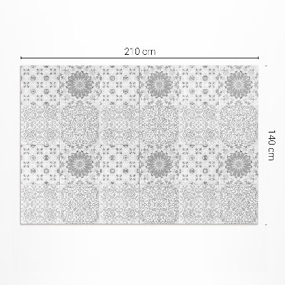 Vinyl teppich Ornamentale Fliesen modisches Mosaik