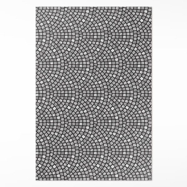 Pvc teppich Steinmuster feines Mosaik