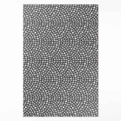 Pvc teppich Steinmuster feines Mosaik