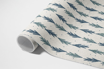 Teppich pvc Feines Blatt dekoratives Boho-Muster