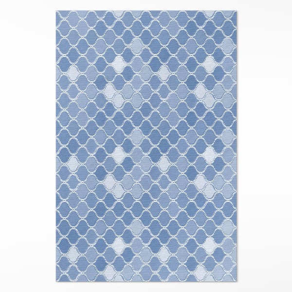 Teppich auf pvc Mediterranes Mosaik feine Fliesen