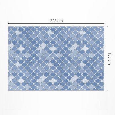 Teppich auf pvc Mediterranes Mosaik feine Fliesen