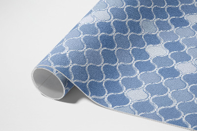 Teppich auf pvc Mediterranes Mosaik feine Fliesen