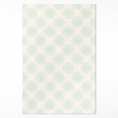 Vinyl teppich Helle Sonnenblumen florales Muster