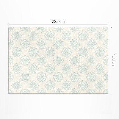 Vinyl teppich Helle Sonnenblumen florales Muster
