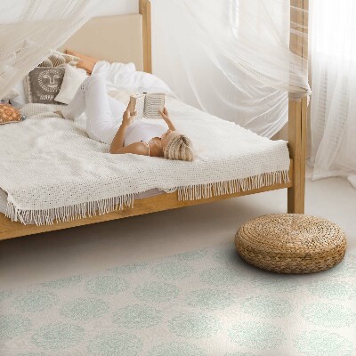 Vinyl teppich Helle Sonnenblumen florales Muster