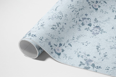 Teppich pvc Gemalte zarte Blumen auf einer Wiese