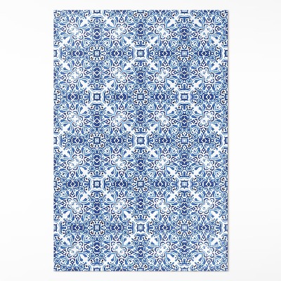 Teppich auf pvc Portugiesische ornamentale Fliesen
