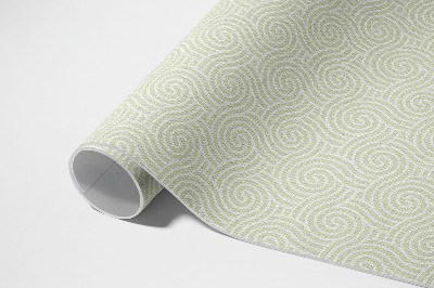 Pvc teppich Abstraktes Ornament Spiralen Art Deco Stil