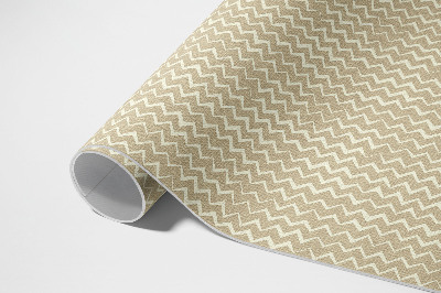 Vinyl teppich Unregelmäßig genähtes Boho-Design