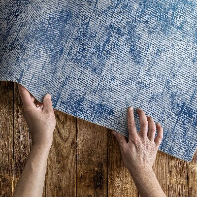Pvc teppich Imitierter Denim-Stoff als Hintergrund