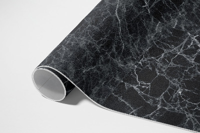 Vinyl teppich Dunkle Marmor Steinfliesen