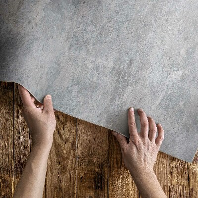 Teppich auf pvc Betonwand Steinstruktur