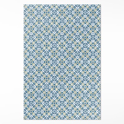 Teppich pvc Portugiesisches Mosaik ornamentale Fliesen