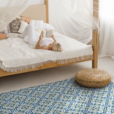 Teppich pvc Portugiesisches Mosaik ornamentale Fliesen