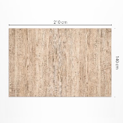 Vinyl teppich läufer Holzbrett Textur