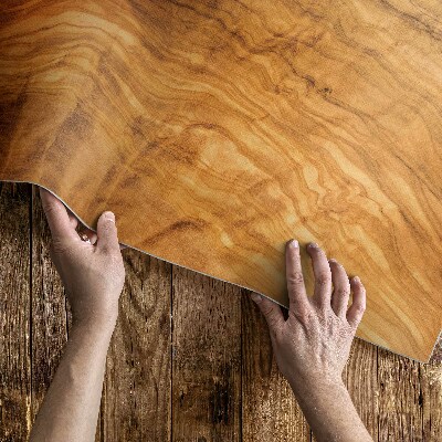 Teppich pvc Formen in Holztextur Dielen