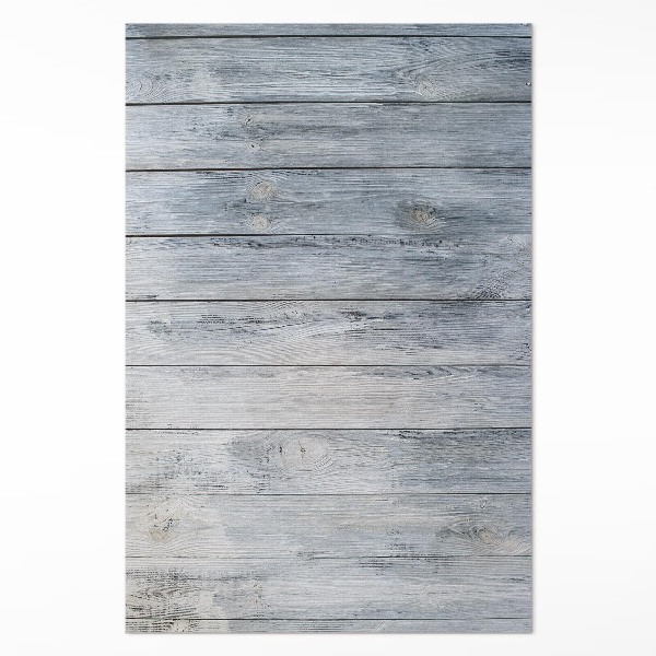 Teppich auf pvc Holzdielen Holzmuster