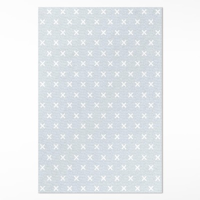 Vinyl teppich Helle Kreuze minimalistisches Muster