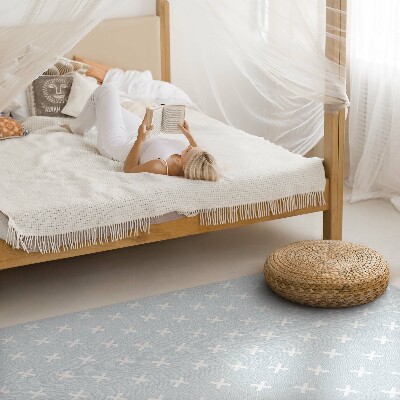 Vinyl teppich Helle Kreuze minimalistisches Muster
