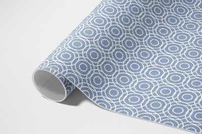 Pvc teppich Feine Kreise als Mosaik im griechischen Stil