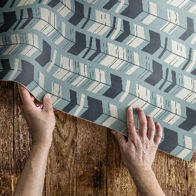 Vinyl teppich läufer Boho-Pfeile indisches Muster