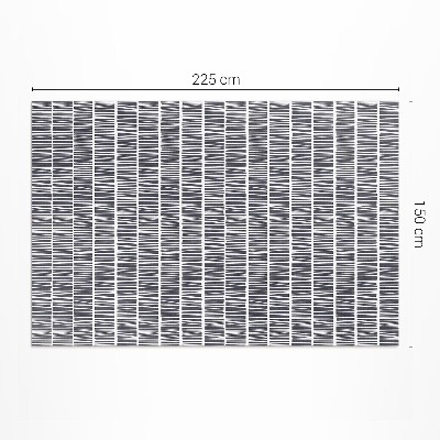 Teppich auf pvc Abstraktes Linienmuster feine Linien