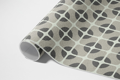 Vinyl teppich läufer Mosaik geometrische Formen