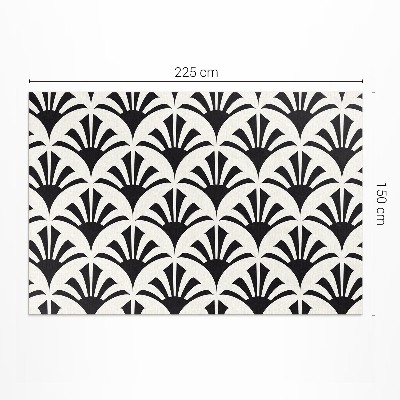 Pvc teppich Monochromes regelmäßiges Muster