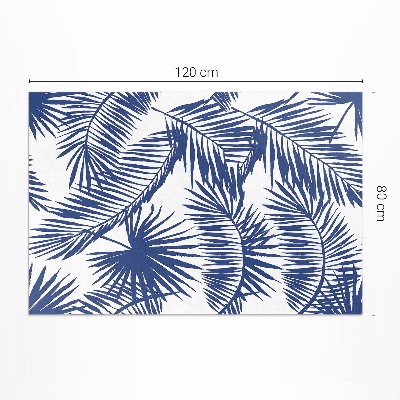 Pvc teppich Tropische Blätter Illustration