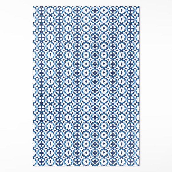Vinyl teppich läufer Spanisches Mosaik dekoratives Muster