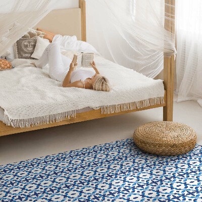 Vinyl teppich läufer Spanisches Mosaik dekoratives Muster