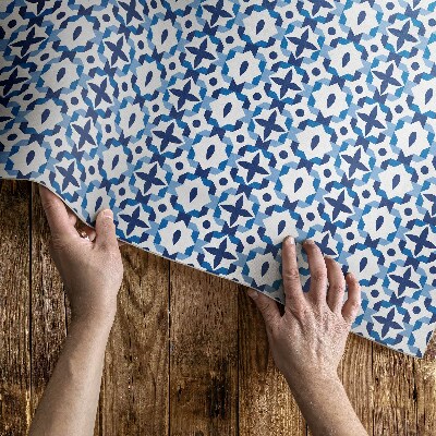 Vinyl teppich läufer Spanisches Mosaik dekoratives Muster