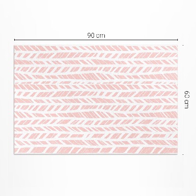 Teppich pvc Indisches Muster Pastell Boho