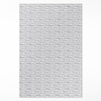 Vinyl teppich Geometrisches Mosaik feines Muster
