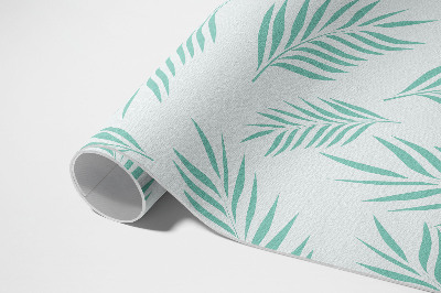 Vinyl teppich Palmzweige tropische Blätter