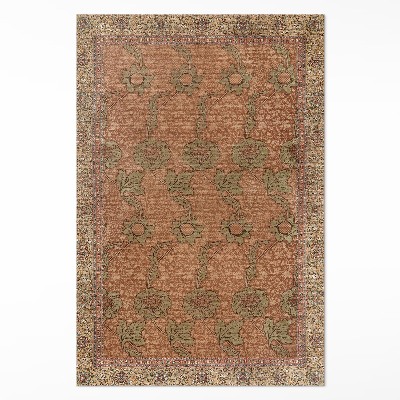 Teppich pvc Vintage-Wildblumen