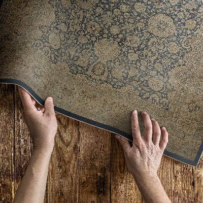 Vinyl teppich Kombination aus antik und klassisch