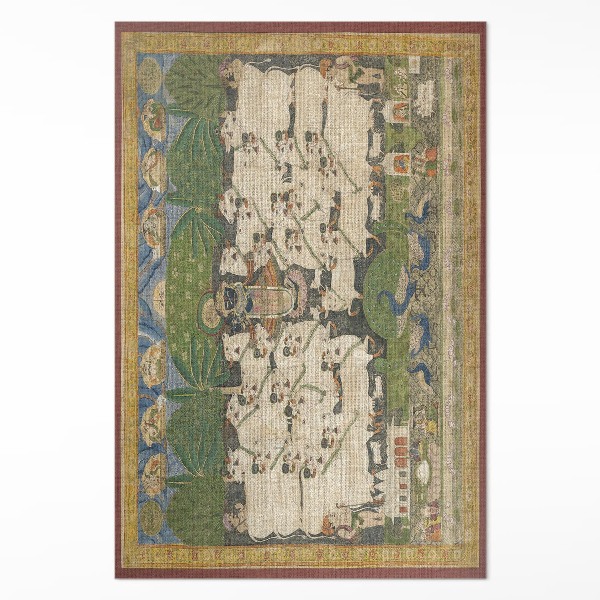 Pvc teppich Krishna mit Kühen Wandteppich