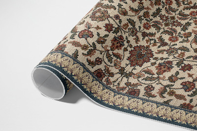 Teppich auf pvc Ornamentale Efeublüten