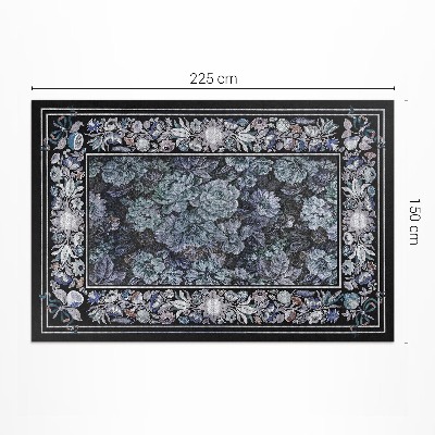 Pvc teppich Alter floraler Blumenstrauß